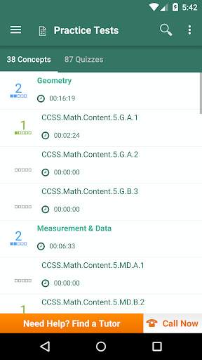 Common Core Math 5th Grade screenshot 2