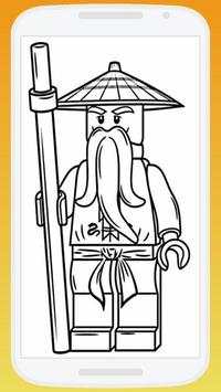 LEGO Ninjago Coloring Pages screenshot 8