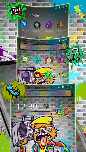 Graffiti Hiphop Launcher screenshot 2