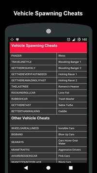 Cheat Codes for GTA Vice City screenshot 4