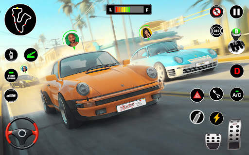 Racing in Highway Car 3D Games screenshot 4