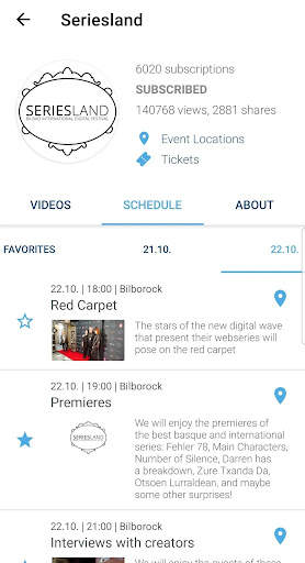 videmic - event app screenshot 4