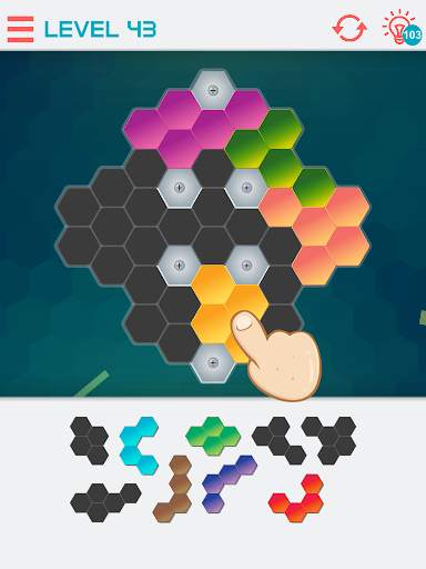 Hexagon Graph: Geometry Puzzle скриншот 17