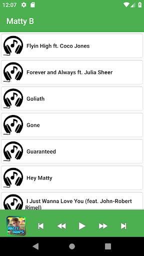 Mattyb Raps all songs screenshot 3