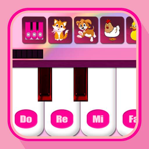 Kids Pink Piano Music & Songs 2.10.0