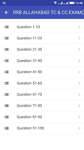 RRB 2018 CC-TC-ECA-TA-CA Exam скриншот 4
