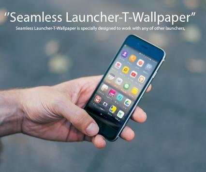 Seamless Launcher-T-Wallpaper✈ screenshot 4