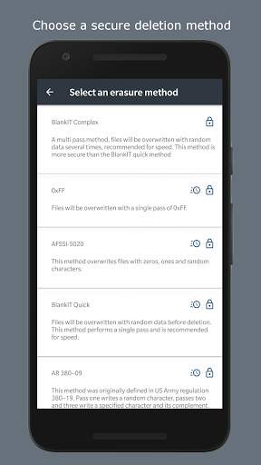 Secure Delete with BlankIT Mobile screenshot 3