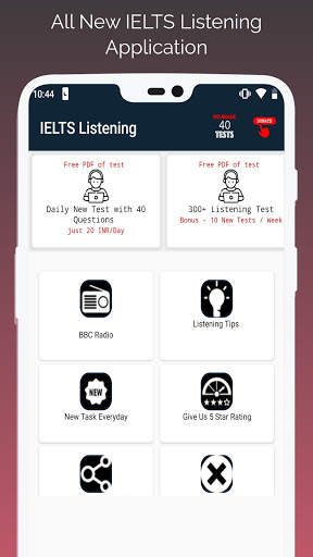 IELTS Listening скриншот 1