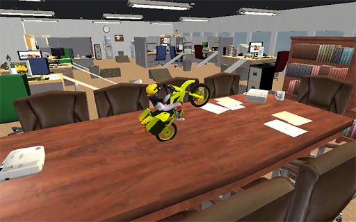 Office Motorbike Simulator 3D screenshot 2