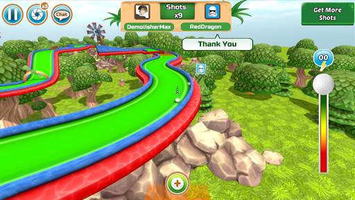 Mini Golf Rivals - Cartoon Forest Golf Stars Clash 8 تصوير الشاشة