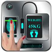 Weight Finger Scanner : Fingerprint Sensor Prank icon