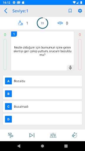 Sual ve İlm, Yarışma & Bilgi Reklamsız screenshot 6