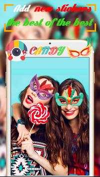 Candy Selfie - Camera Photo screenshot 1