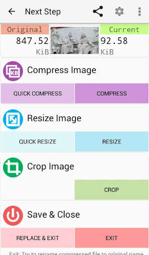 Photo Compress 2.0 screenshot 1