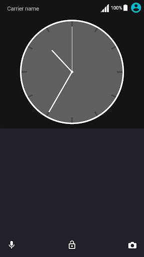 Nature Black Theme Xperia 1 (live wallpaper) screenshot 3