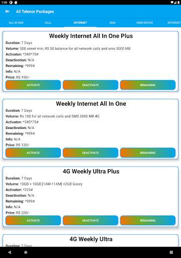 Telenor Packages 2021 | Telenor Packages 2021 New скриншот 12