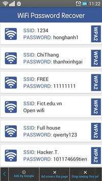 Wifi Password Recovery FREE screenshot 3