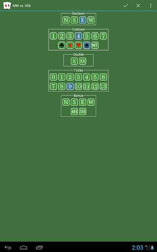 Bridge Score – rubber bridge screenshot 11