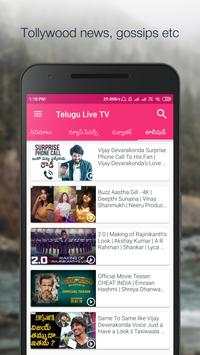 Telugu Live TV News screenshot 3