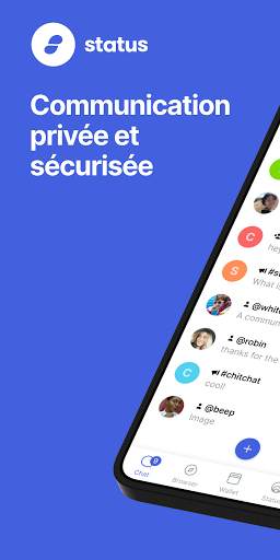 Status - Communication Privée screenshot 1
