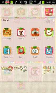 Diary go launcher theme screenshot 2