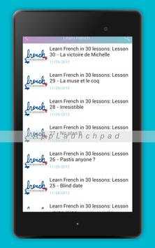 Learn French Language 7 تصوير الشاشة