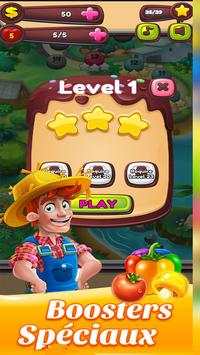Candy Farm Saga Crush Puzzle Game screenshot 4