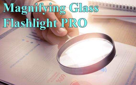 Magnifying glass with light   Magnifier flashlight screenshot 1