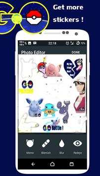 Camera Pokemon Sticker screenshot 2