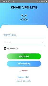 CHABI VPN LITE screenshot 1