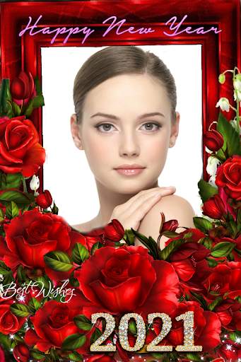 Happy New Year Photo Frame 2021 screenshot 13