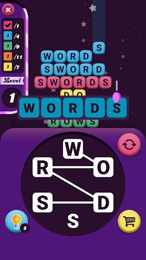 Word Challenge - Fun Word Game 1 تصوير الشاشة