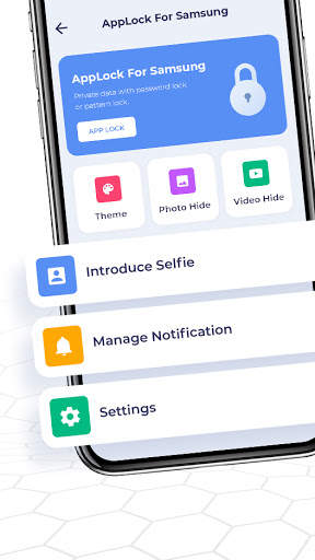 AppLock for Samsung, Video Hide Photo Vault screenshot 1