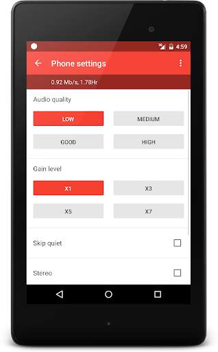 Wear Audio Recorder screenshot 7