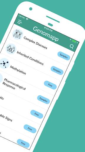 Genomapp. Squeeze your DNA screenshot 2