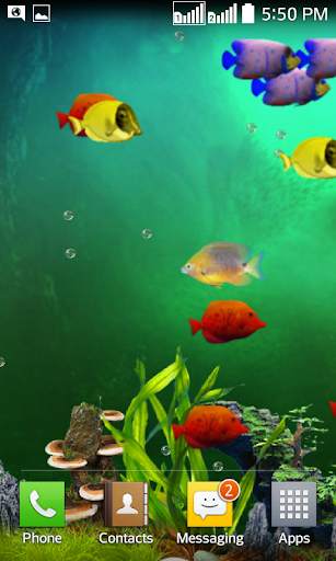 Fishes Live Wallpaper 2021 - Aquarium Koi Bgs screenshot 7