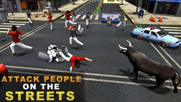 Angry Bull Attack Simulator 3D screenshot 1