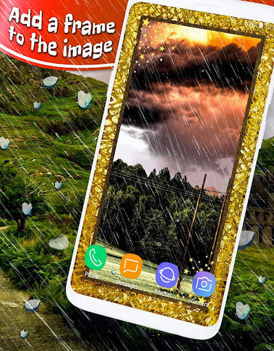 Rain Drops Live Wallpaper 🌧️ Parallax Wallpapers 4 تصوير الشاشة
