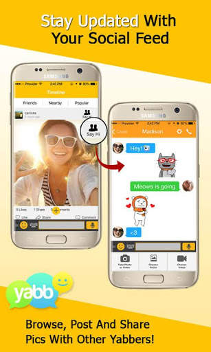 Yabb Messenger - Free calls, chat, social network screenshot 3