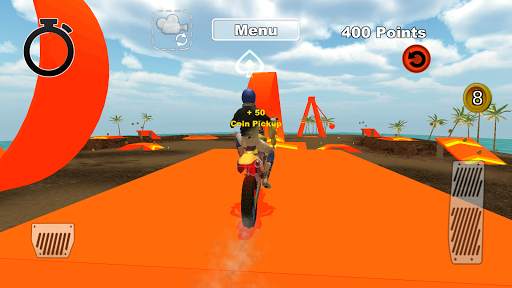 Bike Moto Stunt Racing 3D by Kaufcom screenshot 6