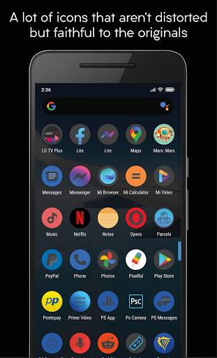 Darkful Icon Pack - Theme for Apex/Nova Launcher screenshot 3