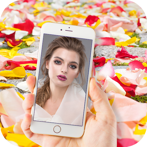 mobile phone photo frame icon