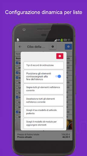 Lista della spesa italiano screenshot 5