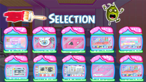 Elsa Home Cleaning Games– Garage Dust Clean Up- screenshot 5