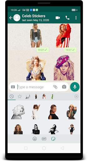 Beyoncé WAStickerApps : Stickers for Whatsapp screenshot 4