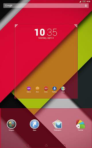 standard | Xperia™ Theme screenshot 9