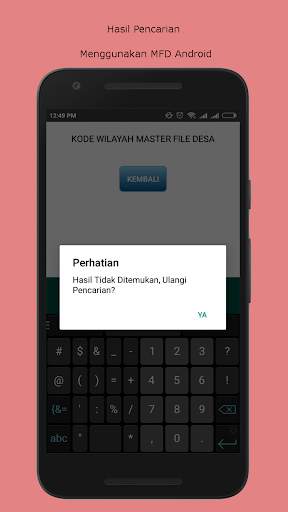 Mobile MFD (Master File Desa) screenshot 5