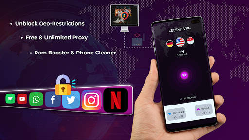 Legend VPN - Fast VPN Proxy, Free Unblock VPN screenshot 3