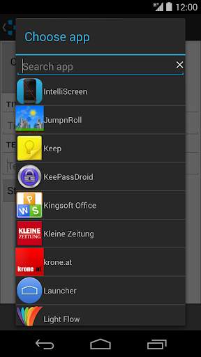 DashClock custom extension 6 تصوير الشاشة